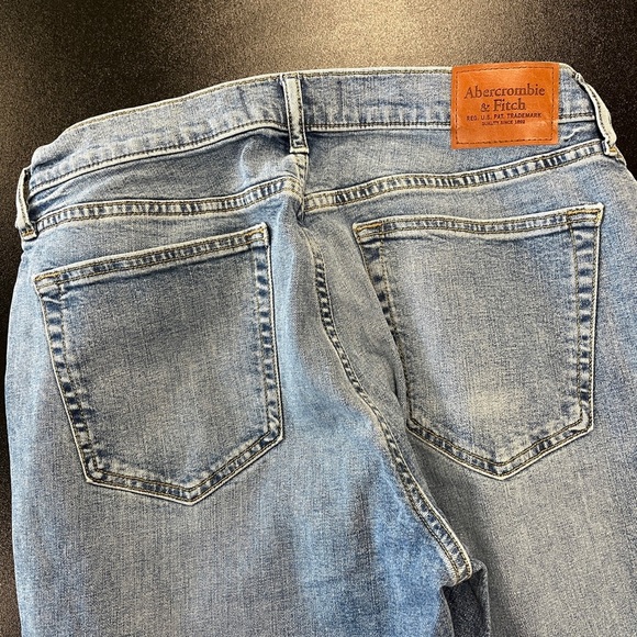 Abercrombie & Fitch Jeans Signature Stretch Athletic Straight 33W 32L - Picture 6 of 8